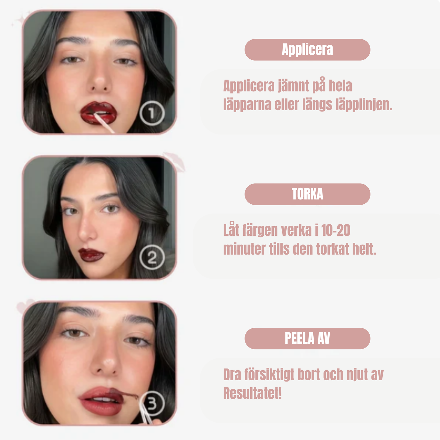 Peel Off Läppfärg - Vardagens gamechanger