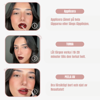 Peel Off Läppfärg - Vardagens gamechanger
